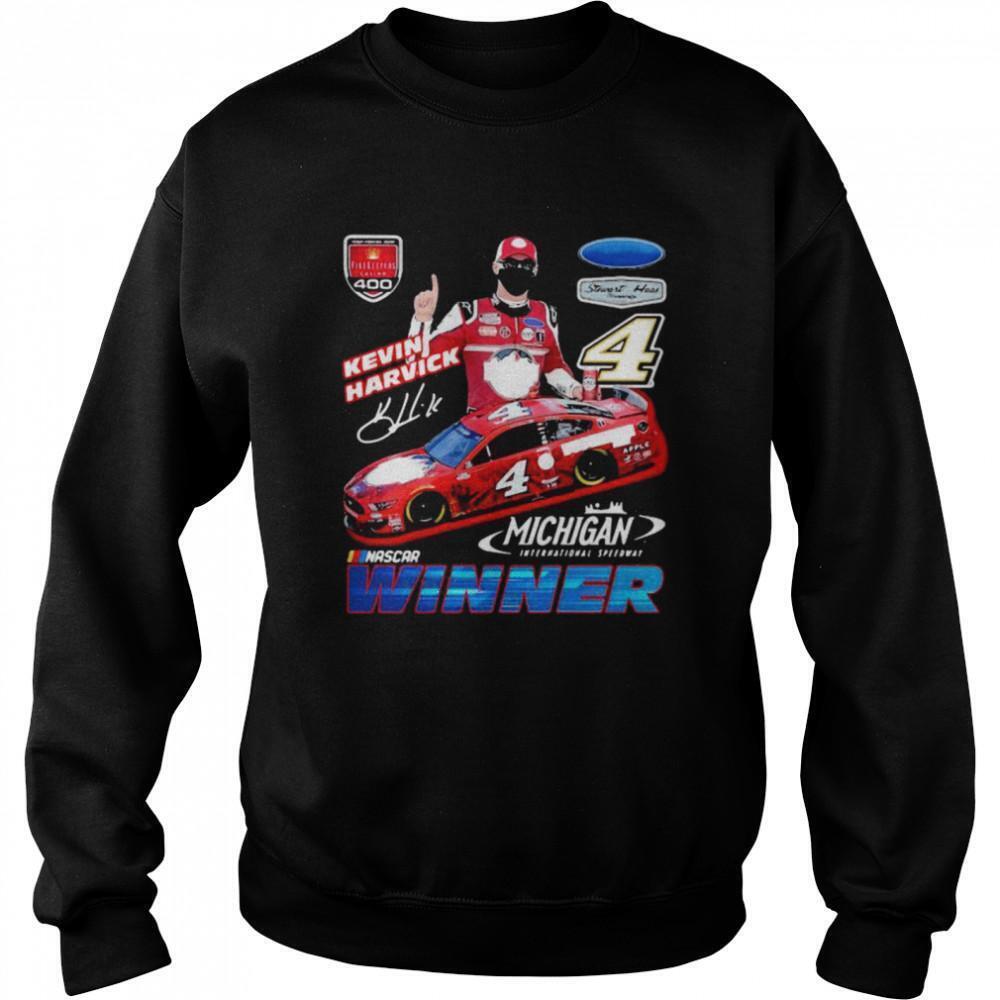 Kevin Harvick Winner Michigan Nascar Sweatshirt